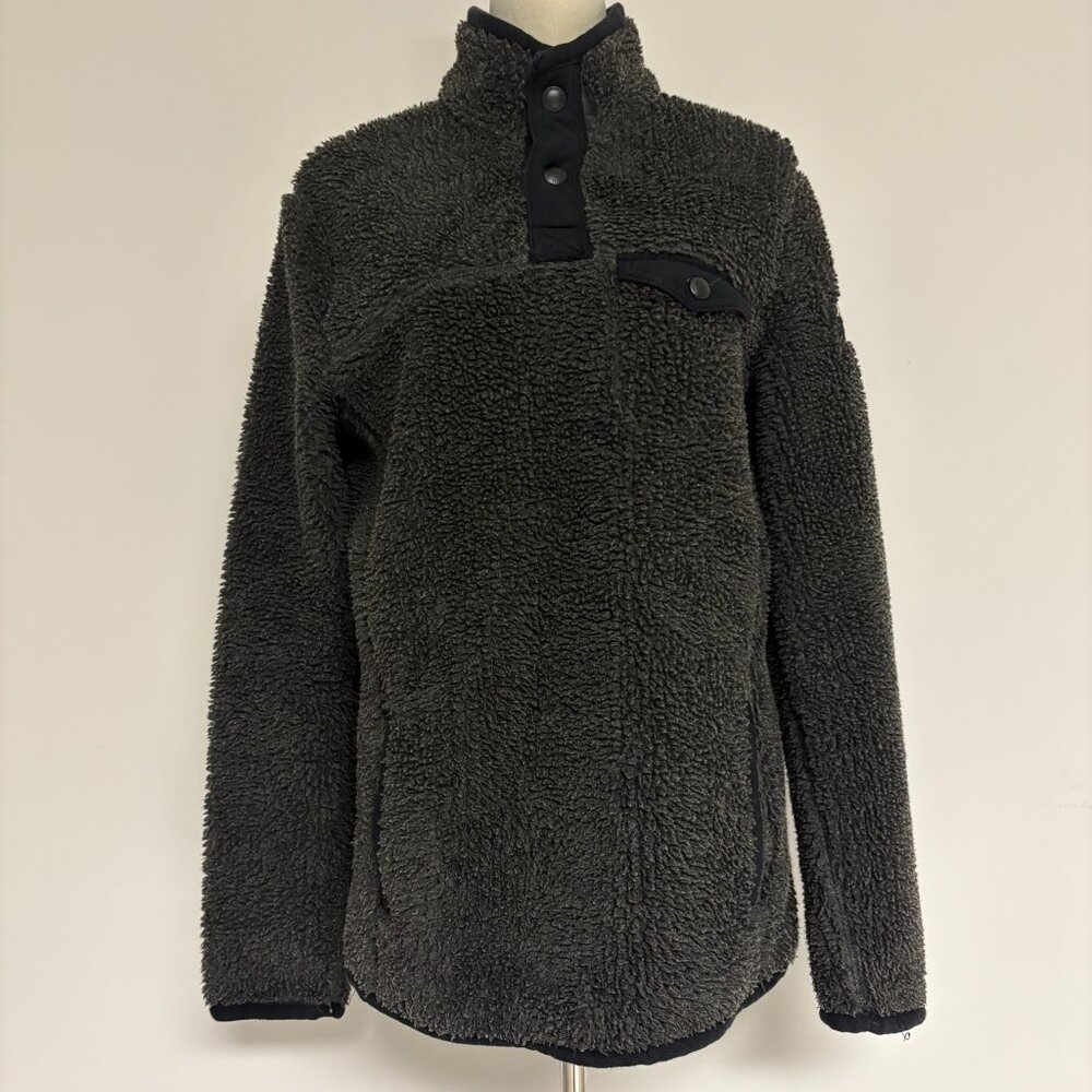 Abercrombie & Fitch Men's Fleece Jacket In Gray Size S